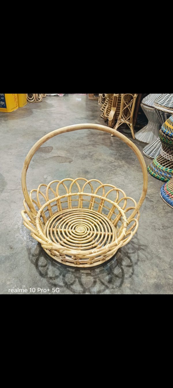 Rattan Fruit Jury's or Basket - Cane And Crafts / tray - Image 4