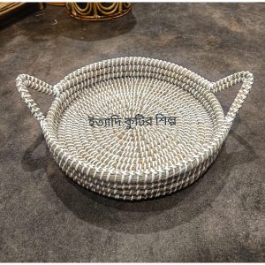 Basket / Tea Tray 
সন ও প্লাস্টিক বেতের তৈরি ১২" সাইজ