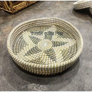 ১৪" ইঞ্চি সাইজ সন ও প্লাস্টিক বেতের নকশা জুরি - Basket